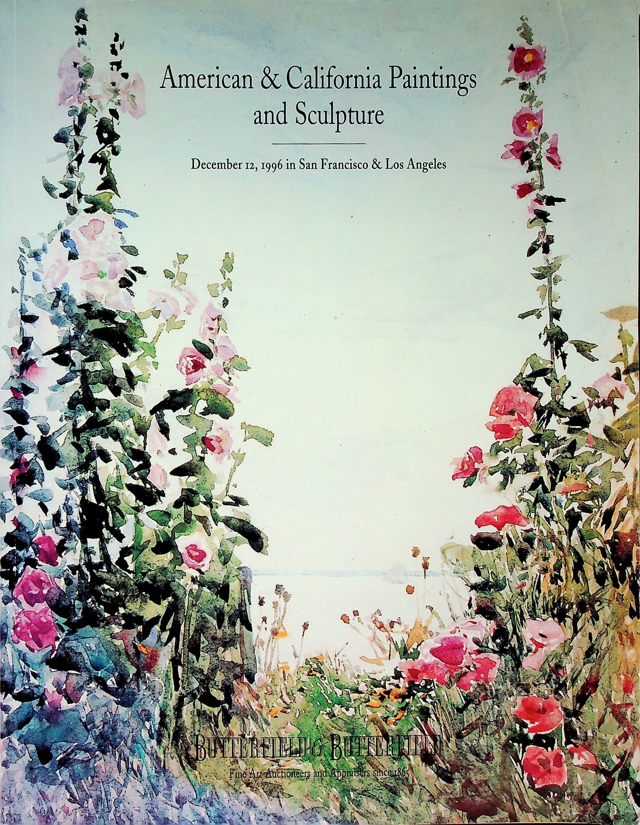 American & California Paintings and Sculpture December 12 1996, photograph 1 of 14