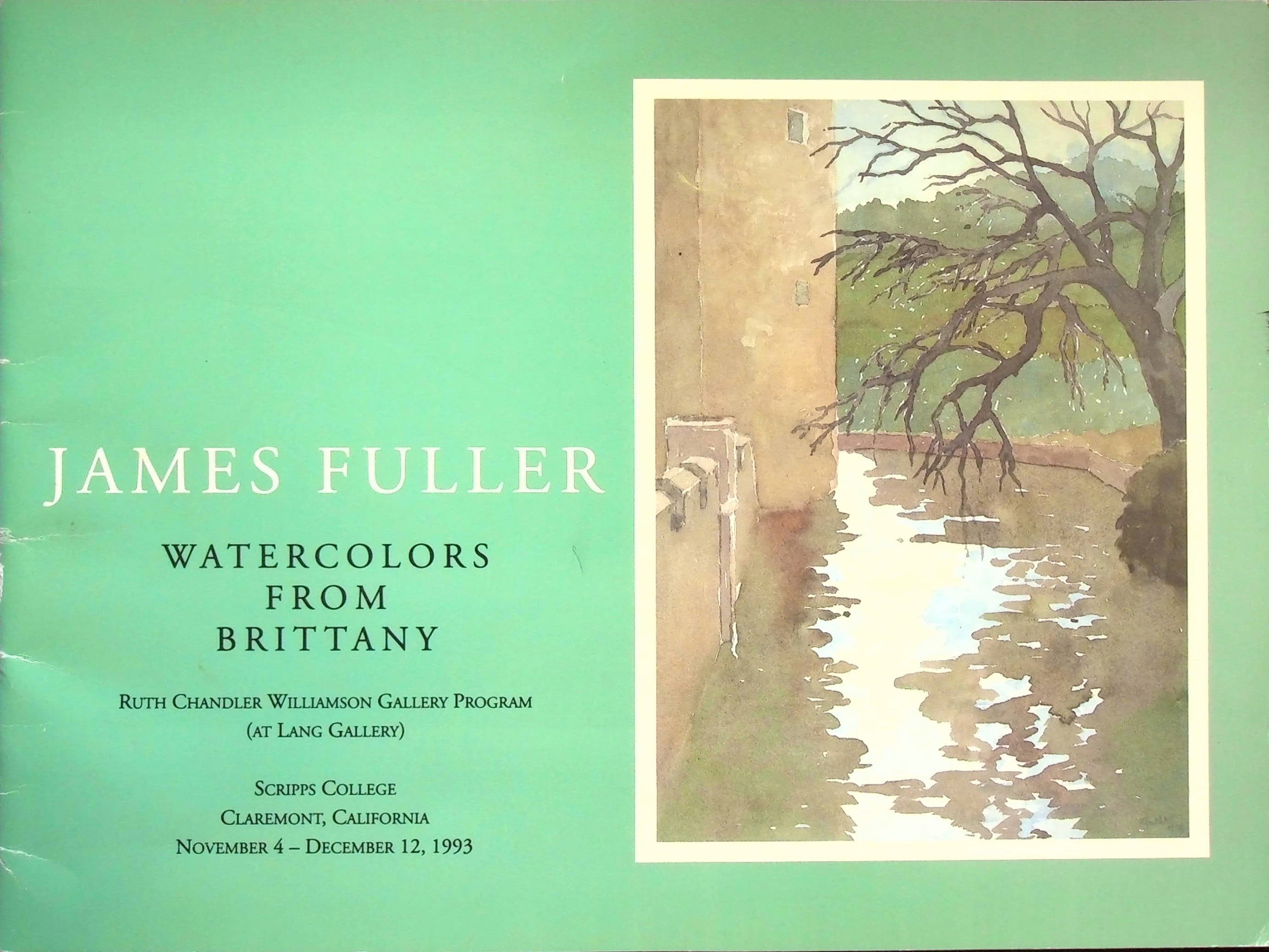 James Fuller: Watercolors from Brittany (Ruth Chandler Williamson Gallery Program), photograph 1 of 10