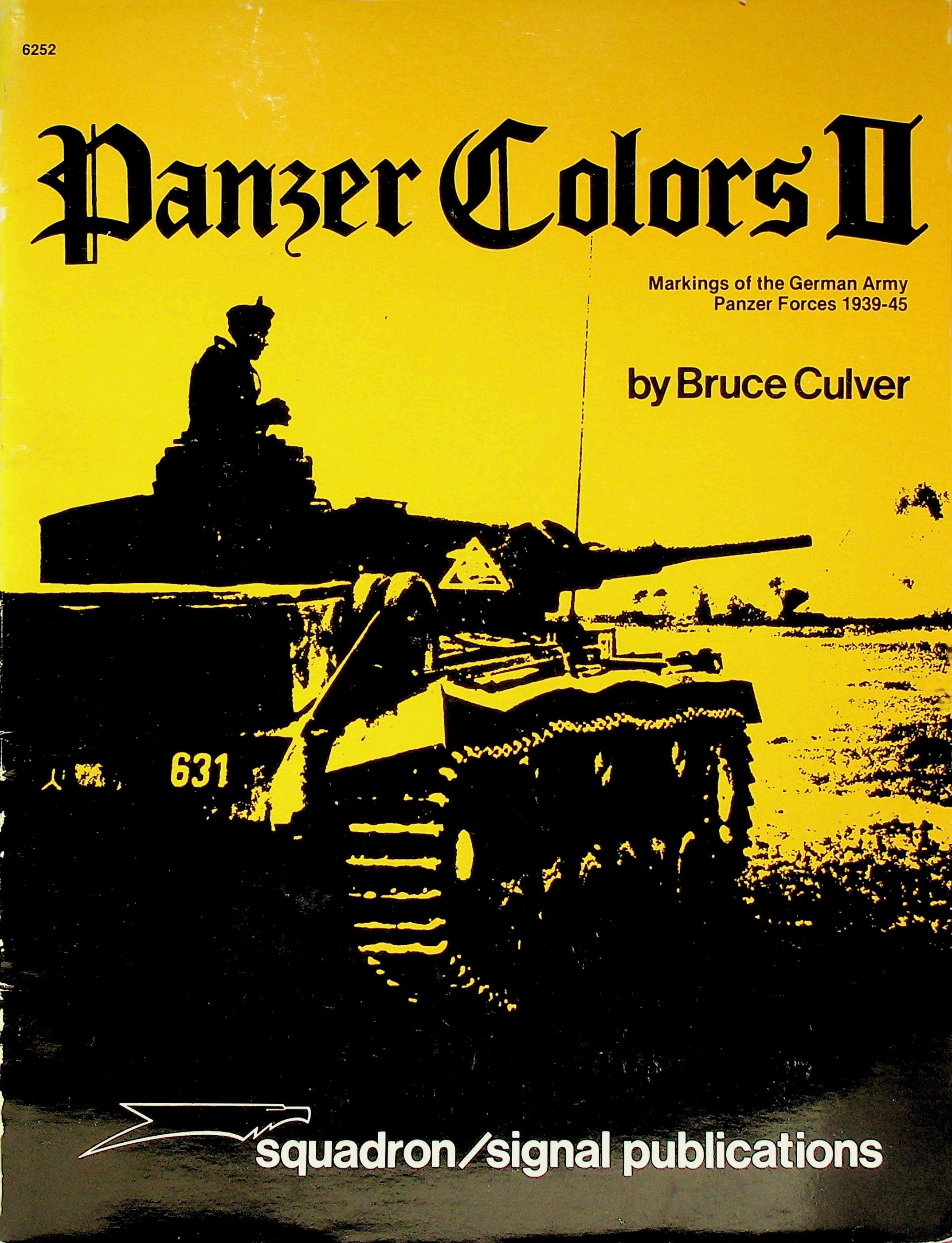 Panzer Colors II: Markings of the German Army Panzer Forces 1939-45, photograph 1 of 12