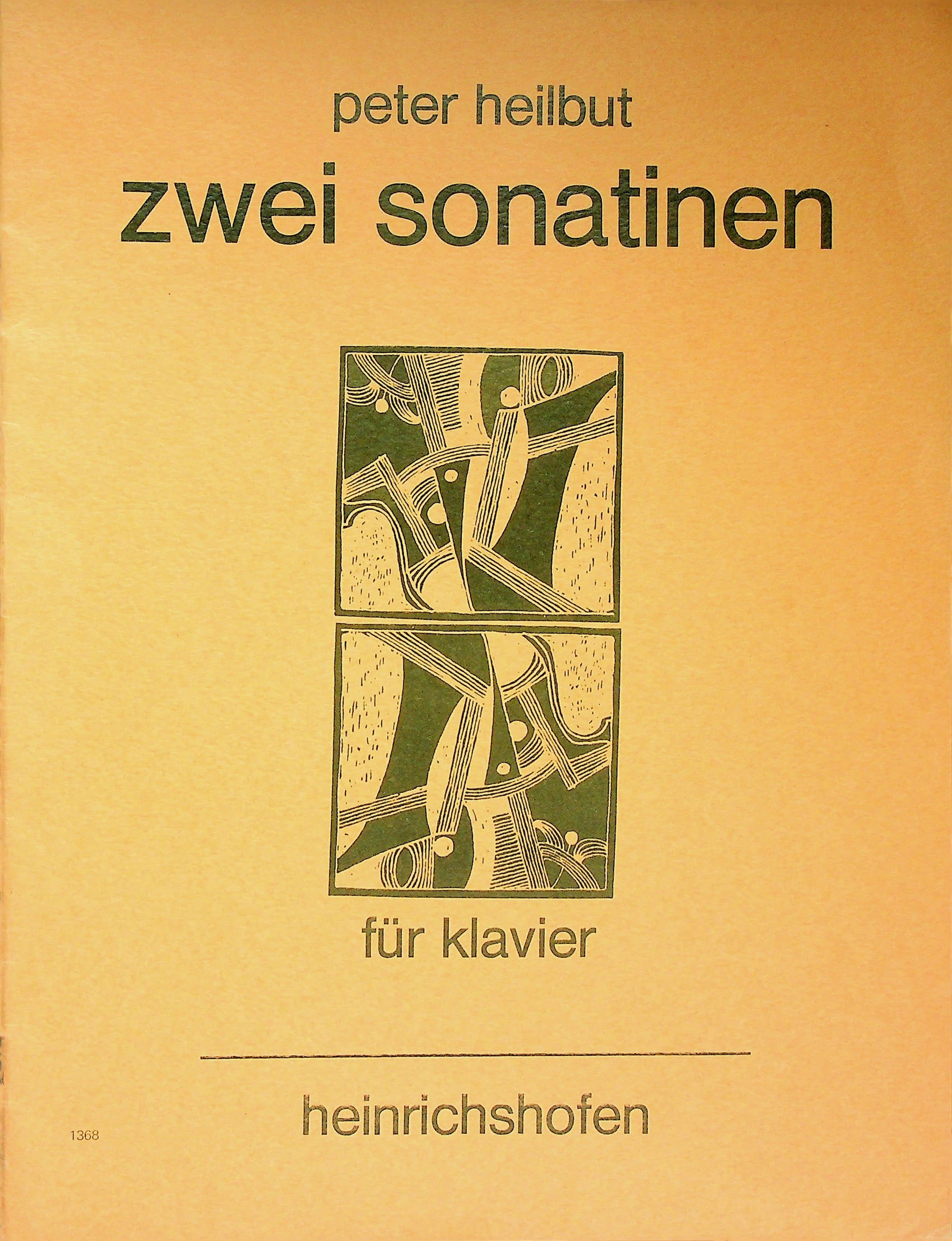 Zwei Sonatinen fur Klavier (Two Sonatinas for Piano), photograph 1 of 8