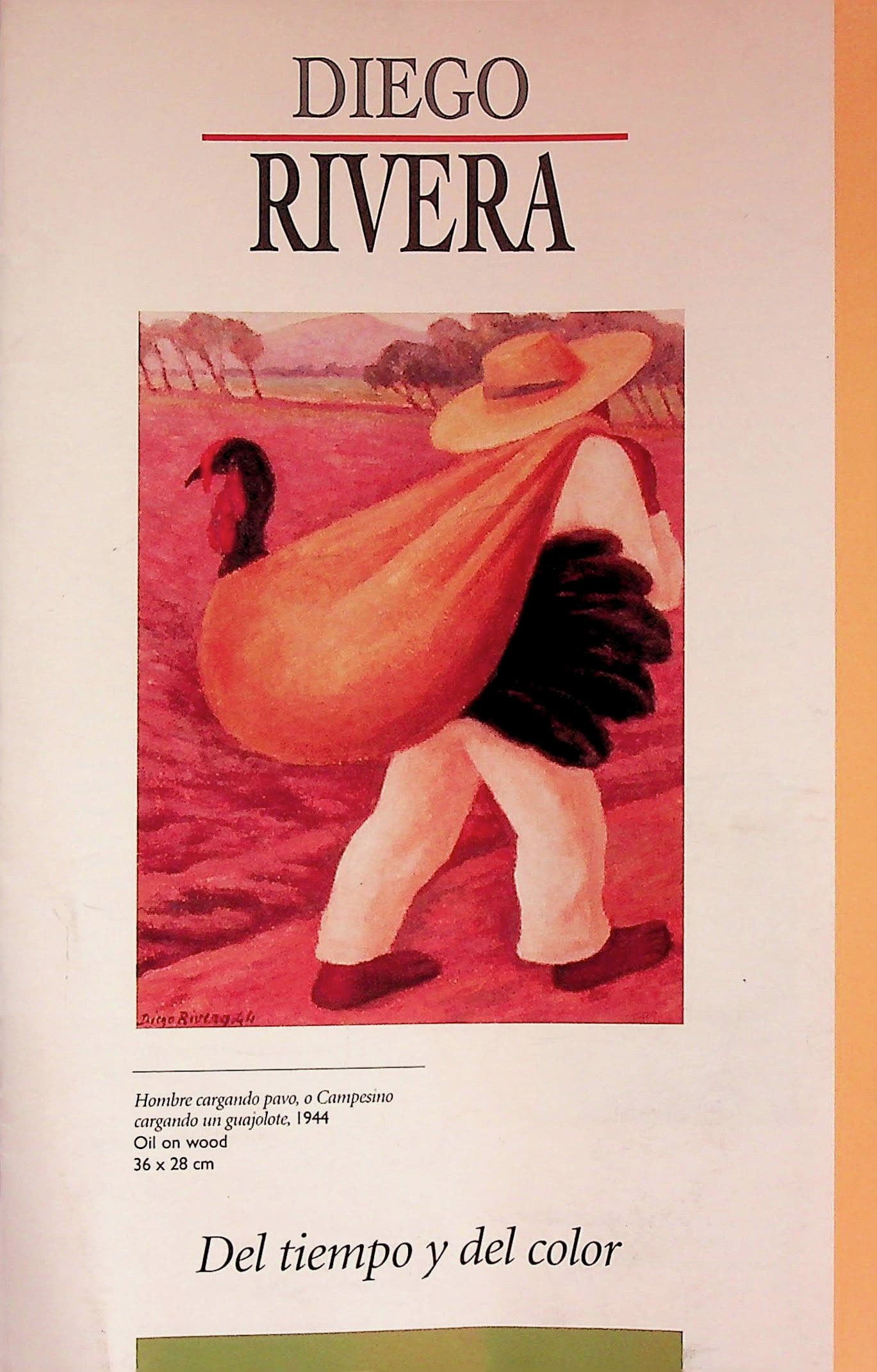 Diego Rivera: Del tiempo y del color / Of Time and Color; with Rodolfo Morales: Juegos y Evocaciones Exhibition Card, photograph 1 of 10