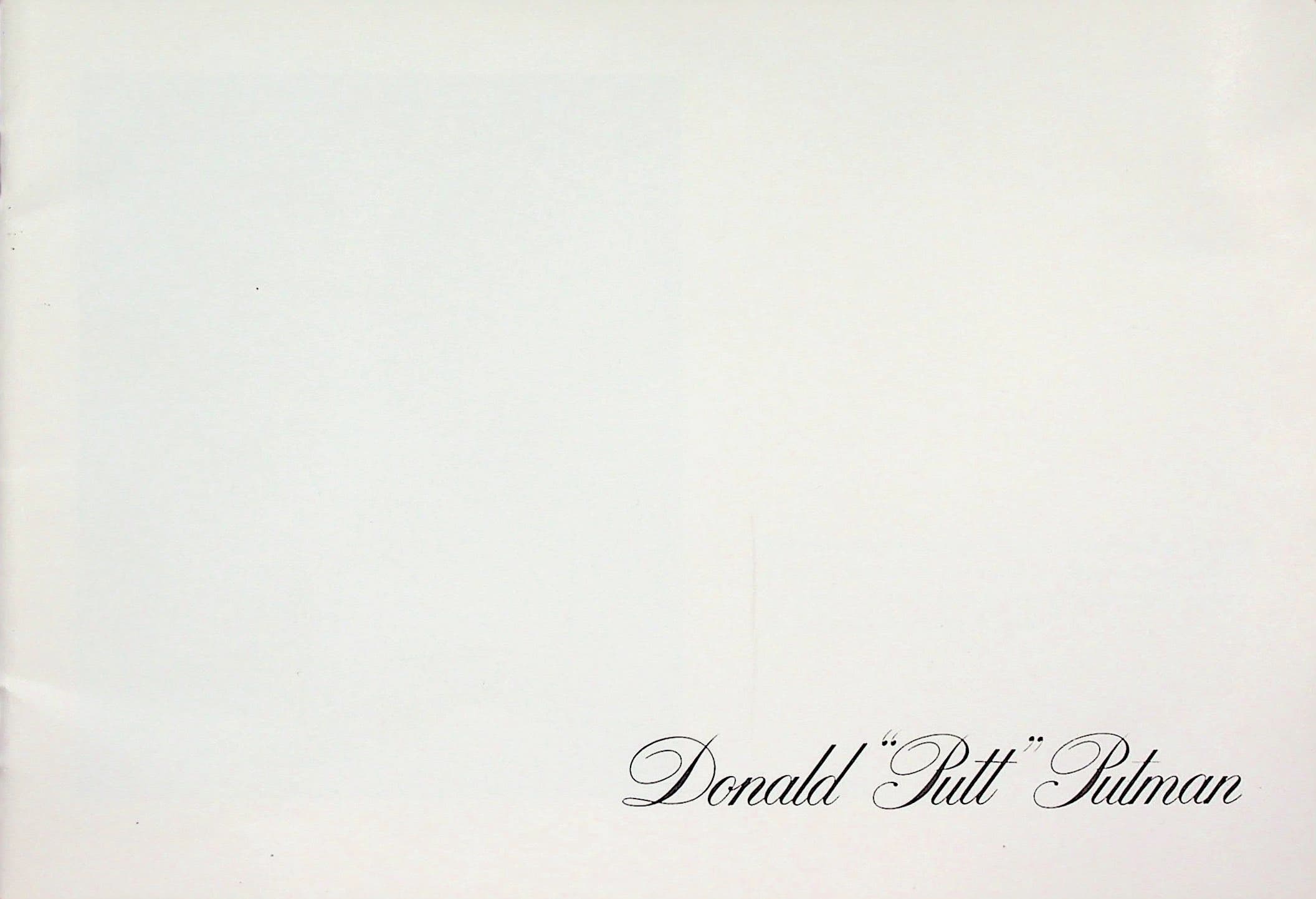 Donald "Putt" Putman, photograph 1 of 11