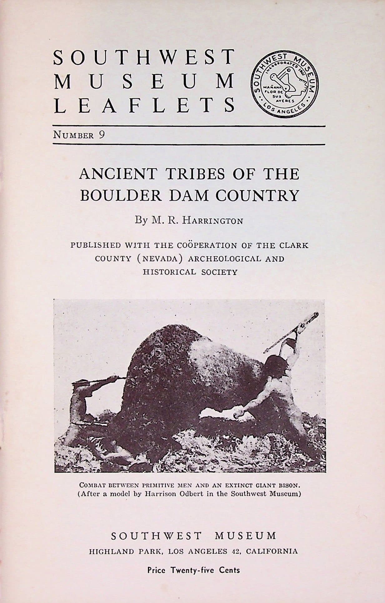 Ancient Tribes of the Boulder Dam country (Southwest Museum leaflets, no. 9), photograph 1 of 10