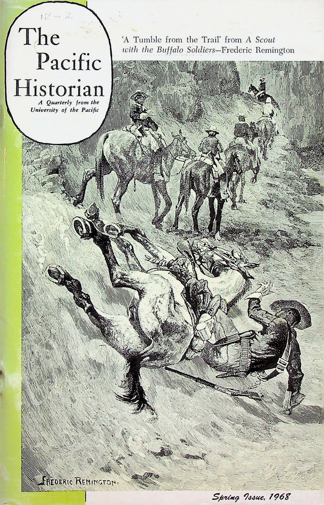 The Pacific Historian; Spring Issue, 1968; Volume 12, No. 2, photograph 1 of 14