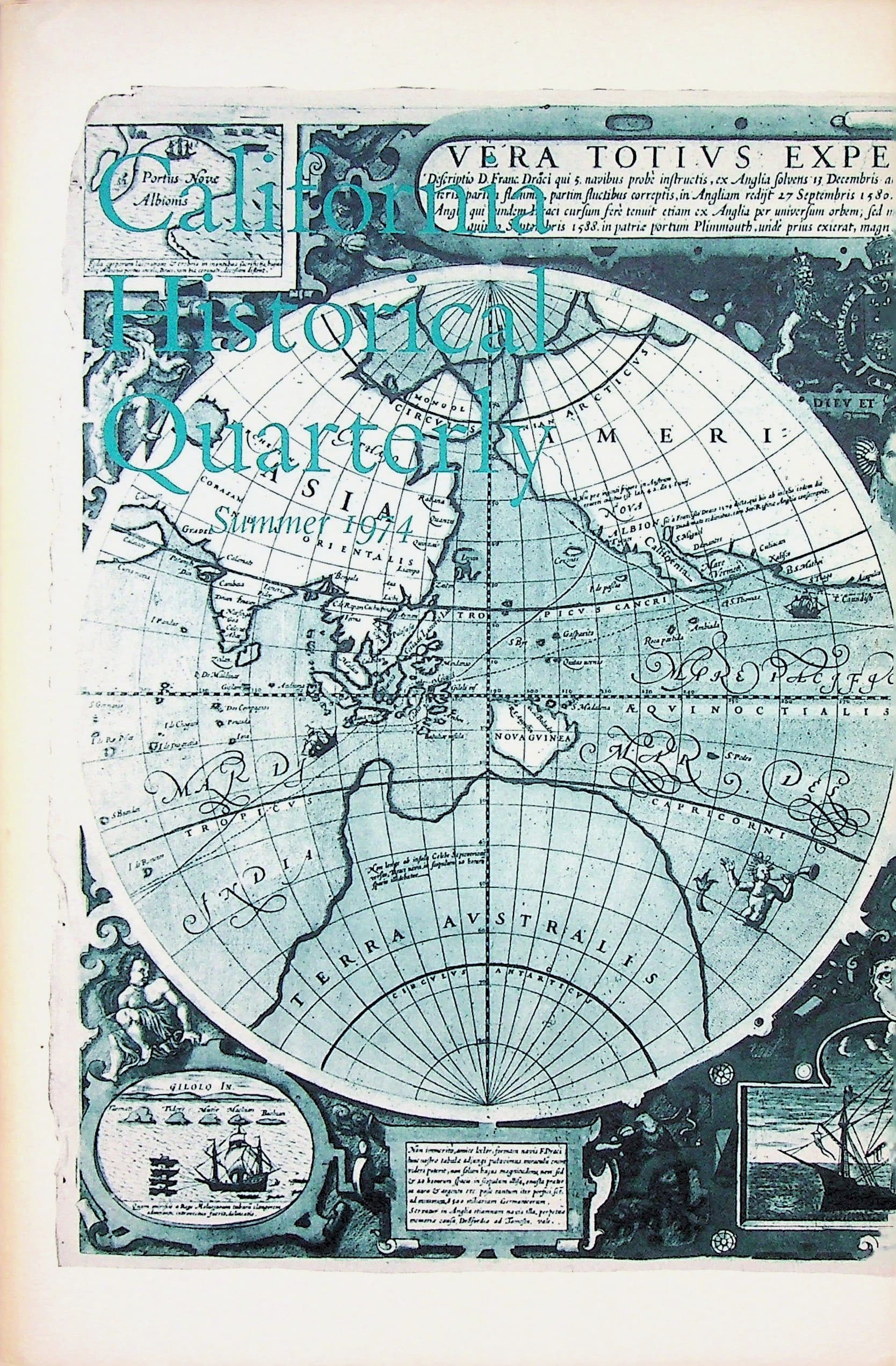 CALIFORNIA HISTORICAL QUARTERLY, Volume LIII, No. 3, Fall 1974, photograph 1 of 14