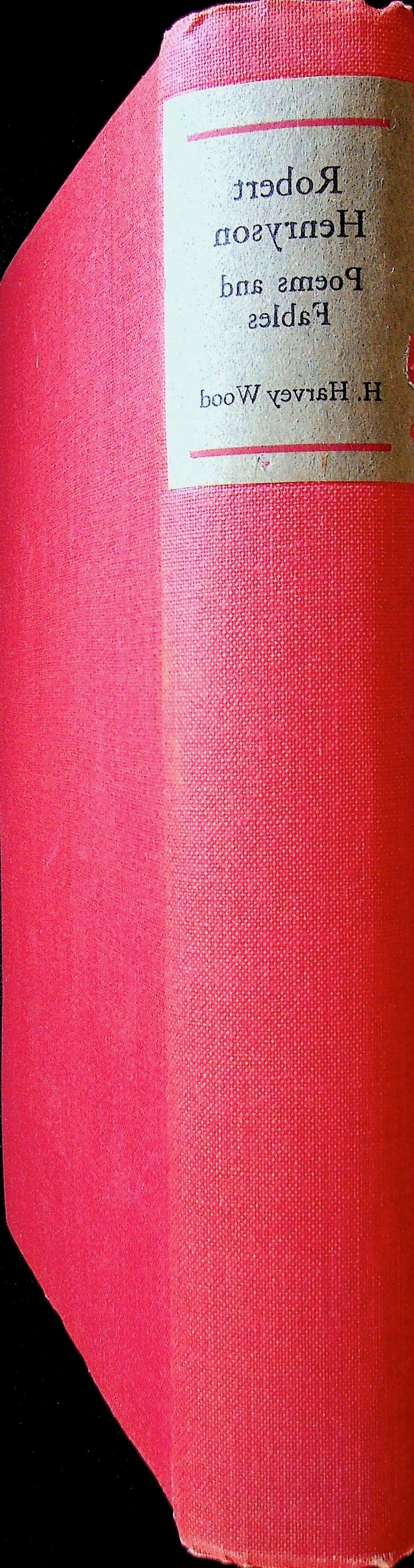 The Poems and Fables of Robert Henryson, photograph 1 of 14
