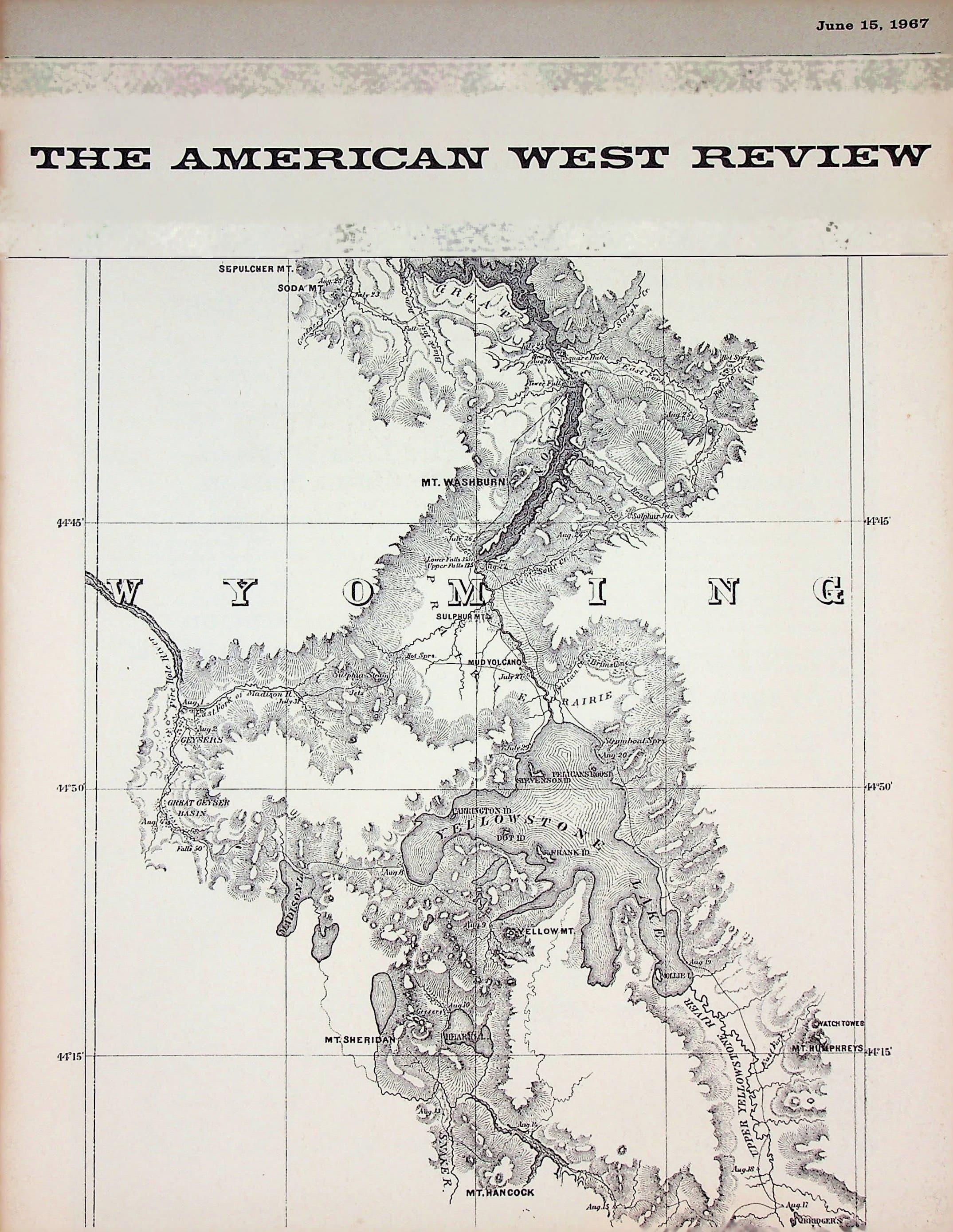 The American West Review June 15, 1967, photograph 1 of 14