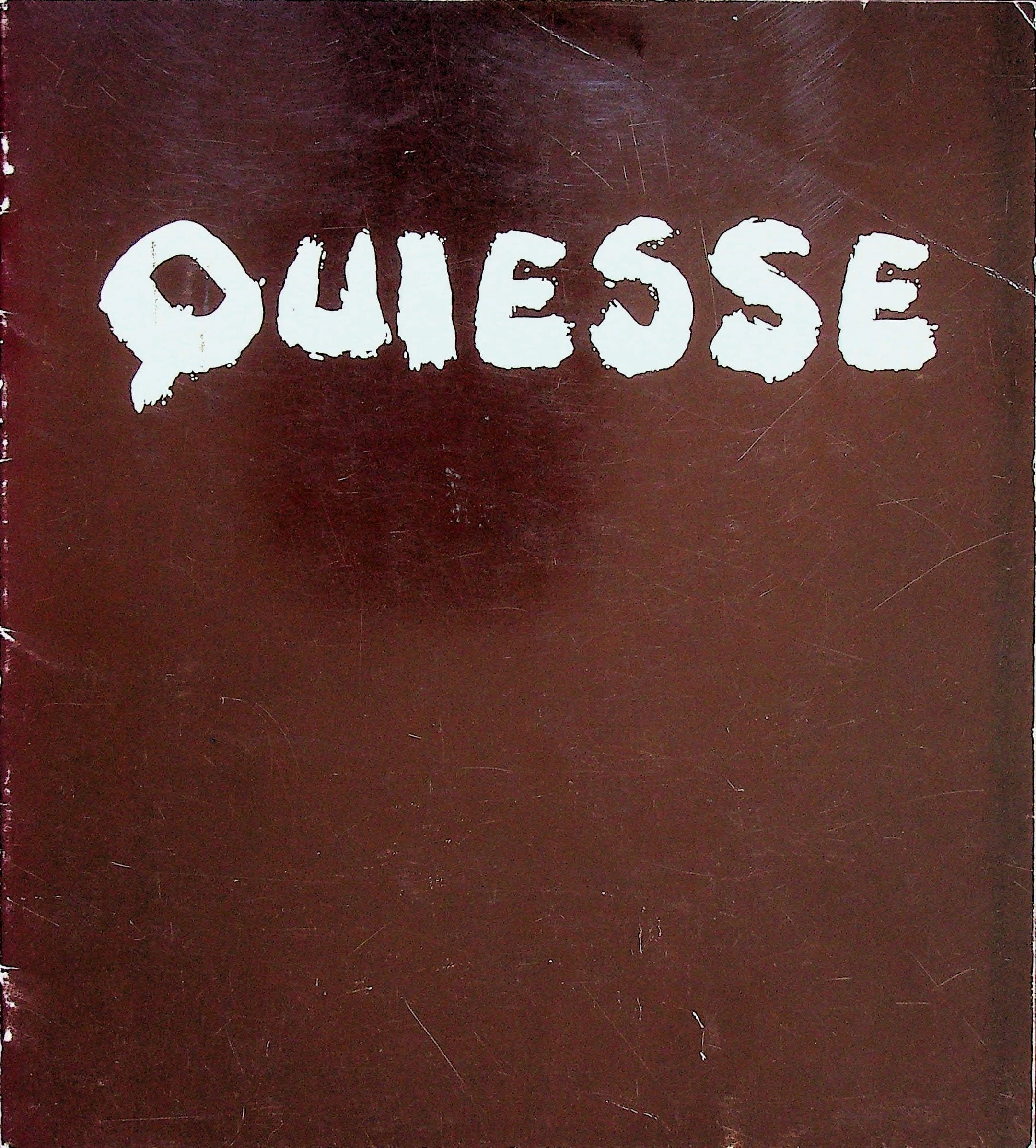 Art Exposition Catalog: Quiesse, photograph 1 of 14