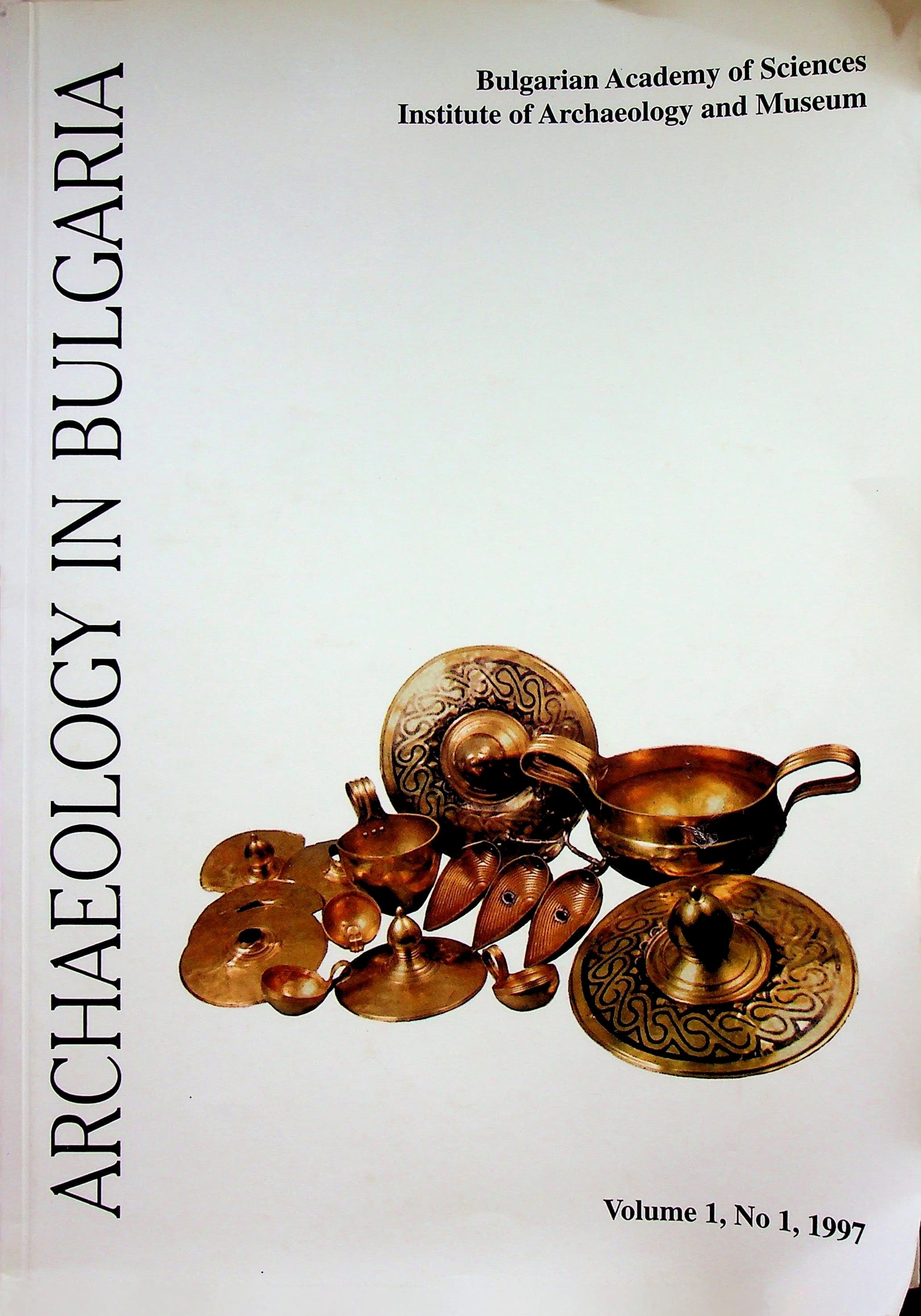 Archaeology in Bulgaria, Volume 1, No. 1, 1997, photograph 1 of 14
