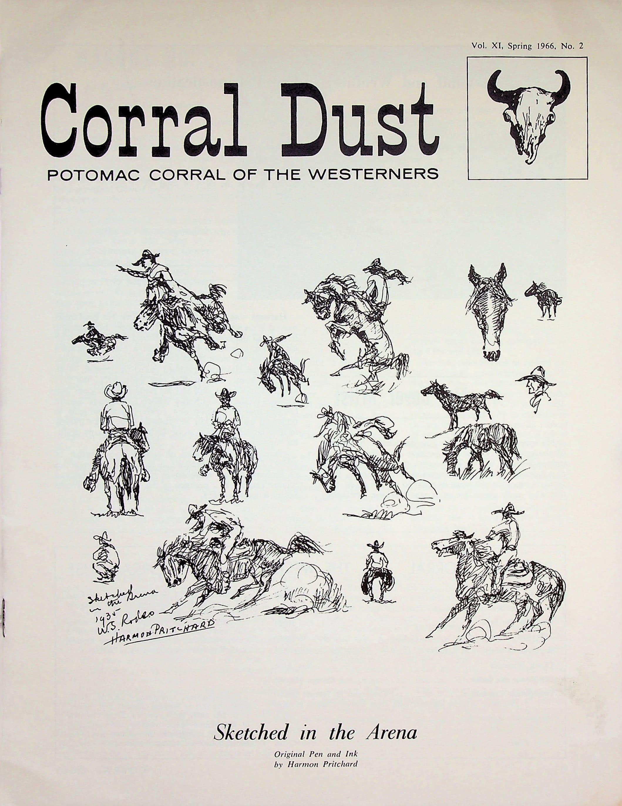 Corral Dust : Potomac Corral of the Westerners Vol. XI, No. 2, Spring 1966, photograph 1 of 8
