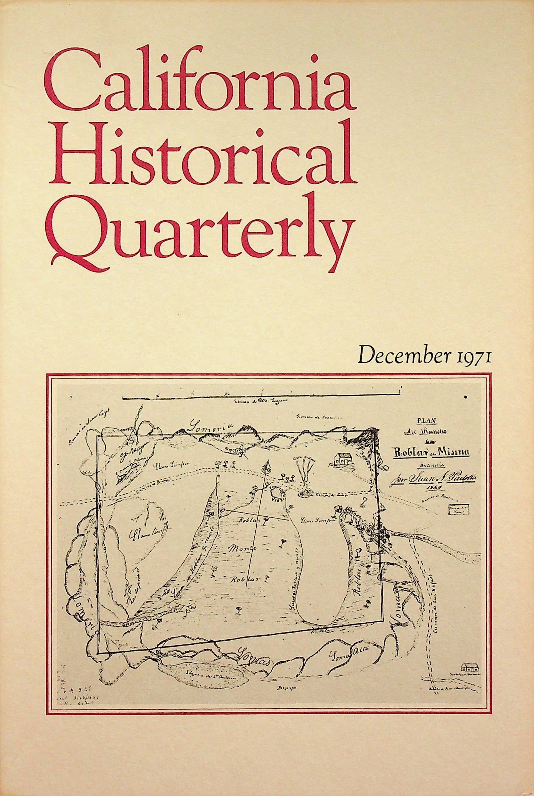 The California Historical Quarterly, photograph 1 of 14