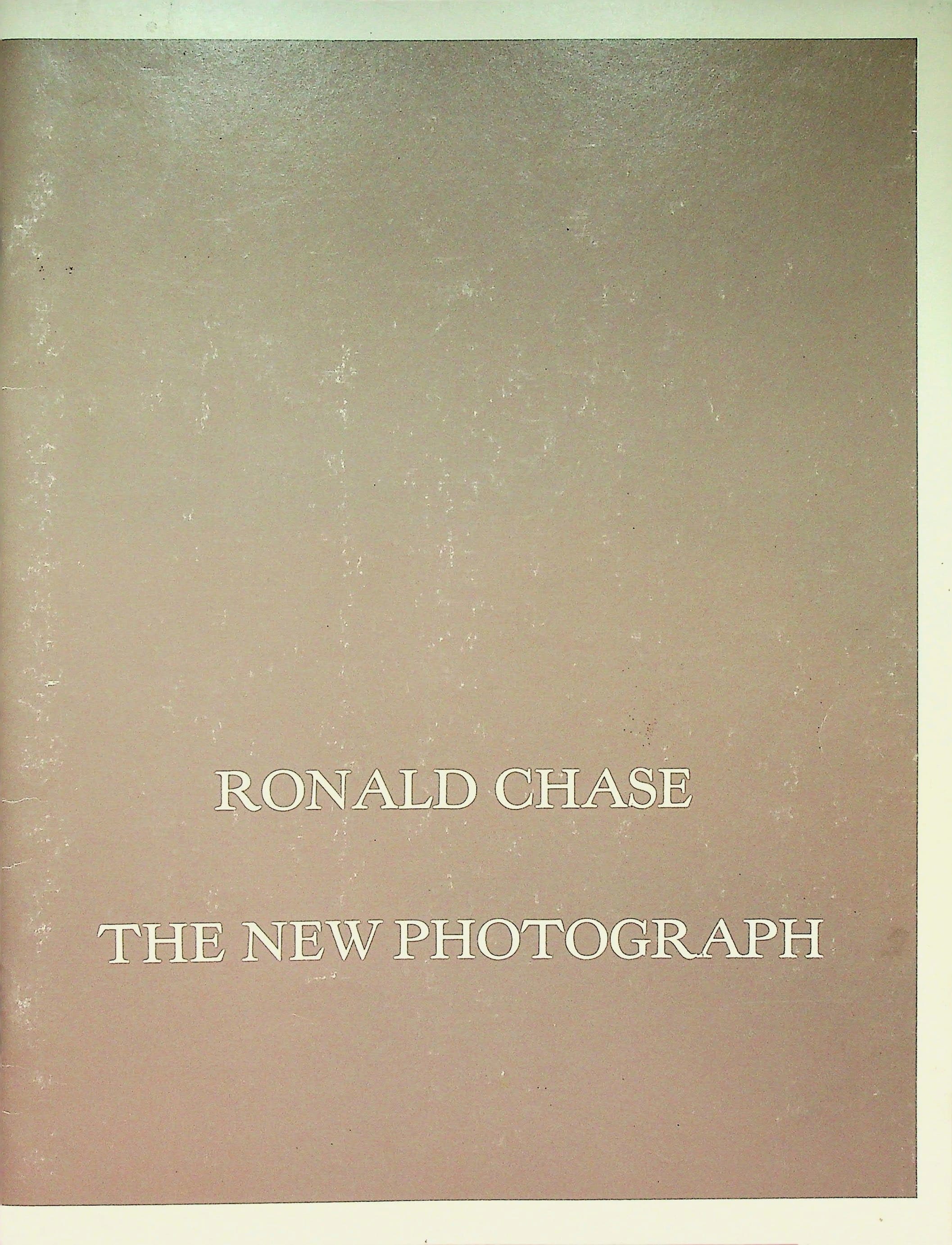 Ronald Chase : The New Photograph, photograph 1 of 14