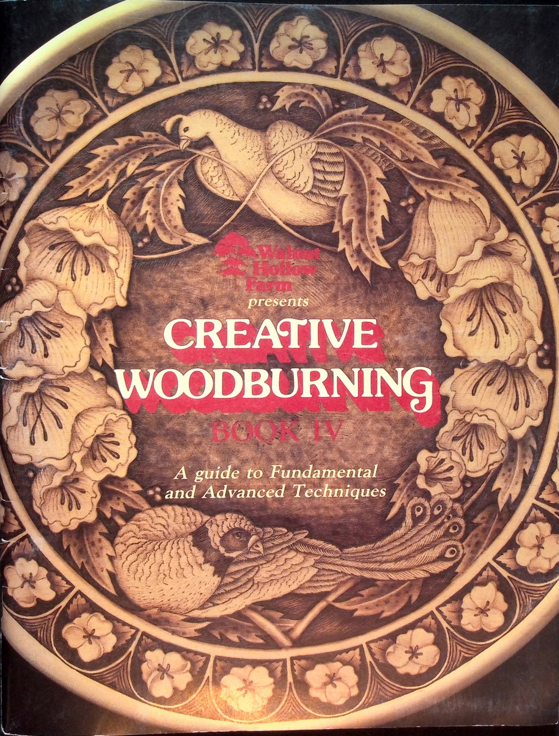 Creative Woodburning Book IV, Guide to Fundamental & Advanced Techniques, photograph 1 of 20
